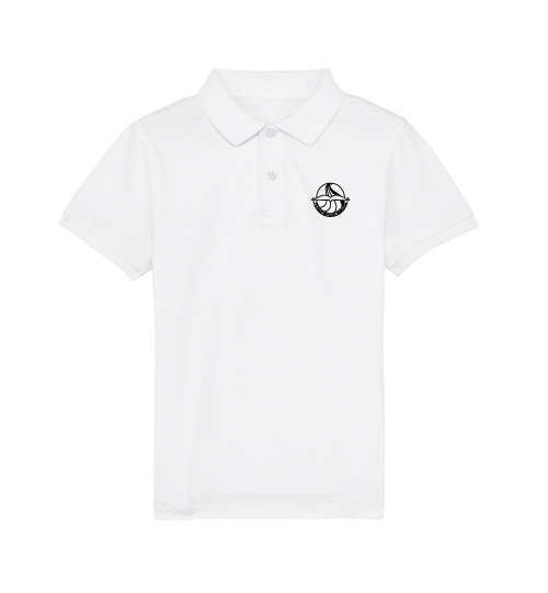 Vaikiški polo marškinėliai su Senvagės gimnazijos logotipu