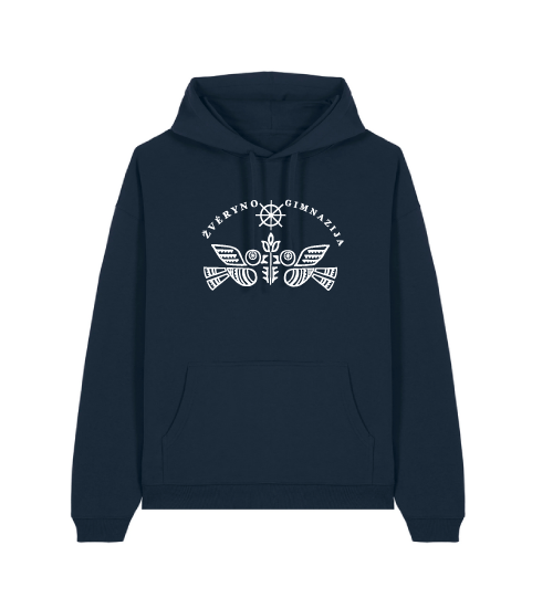 Džemperis Slammer 2.0  su Žvėryno gimnazijos logotipu "Paukšteliai"