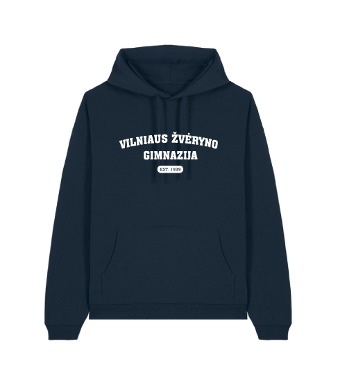 Džemperis Slammer 2.0  su Žvėryno gimnazijos logotipu